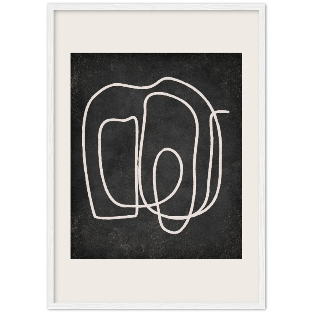 Boho Abstract Wall Art - The Trendy Art