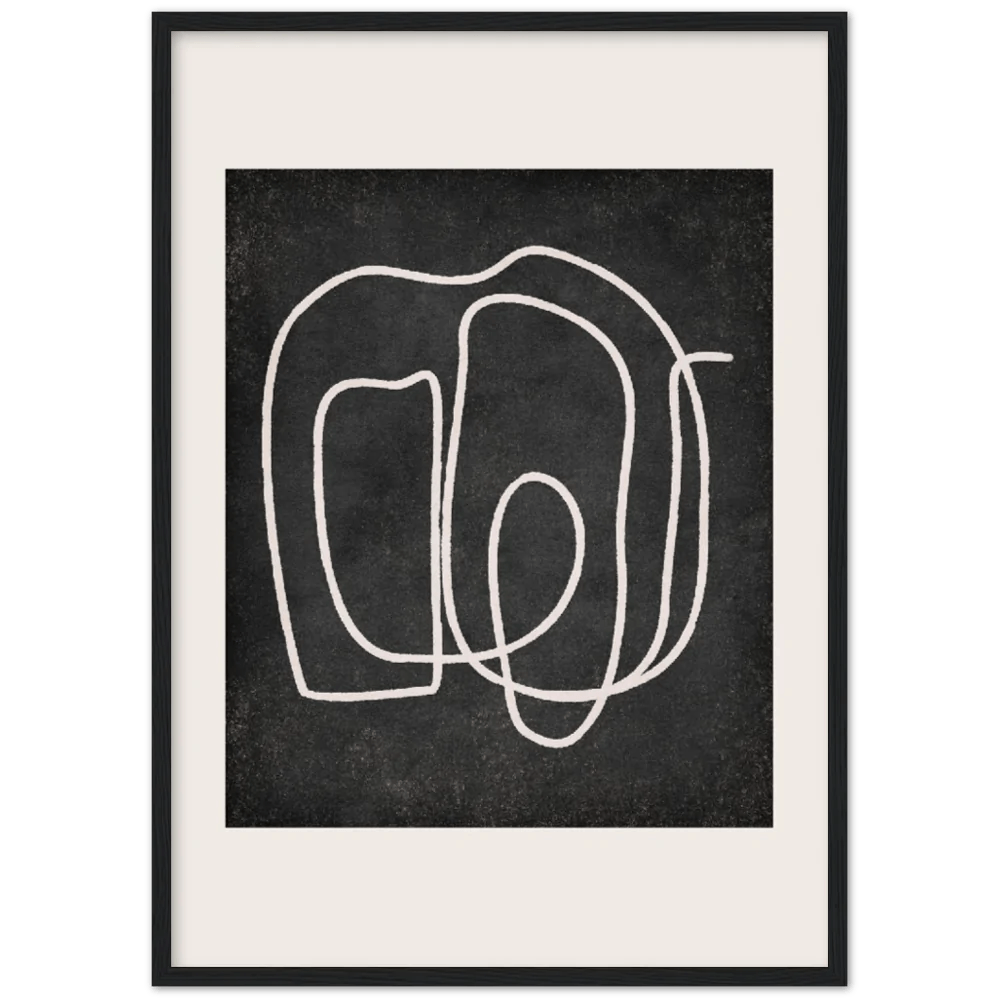 Boho Abstract Wall Art - The Trendy Art