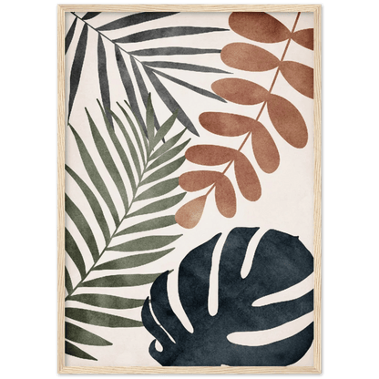 Boho Botanical Wall Art - The Trendy Art