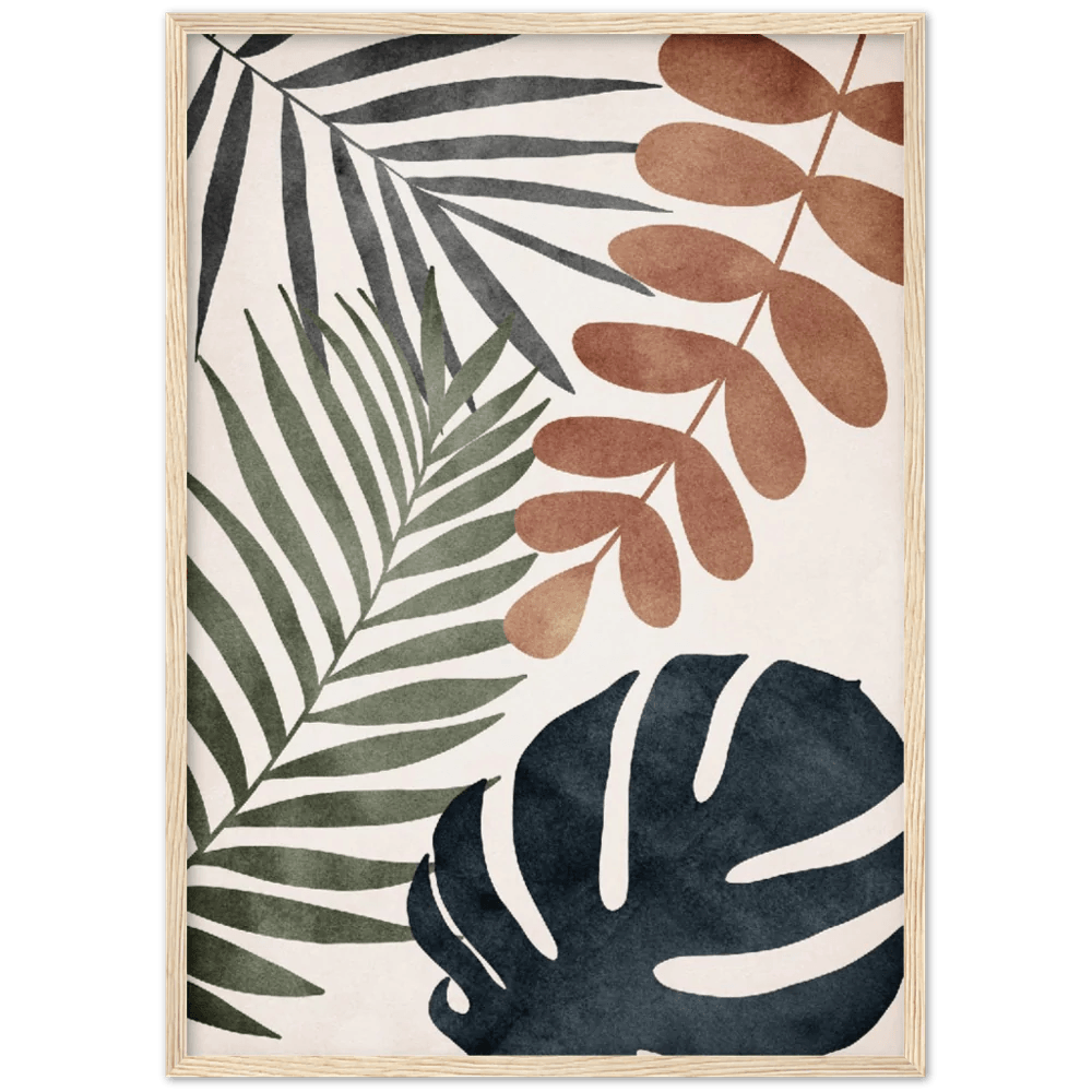 Boho Botanical Wall Art - The Trendy Art