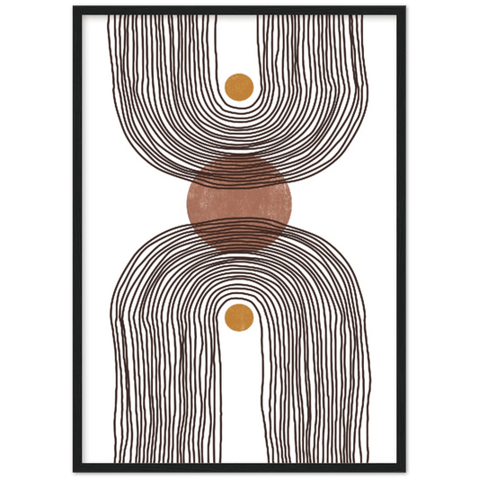 Boho Canvas Wall Art - The Trendy Art