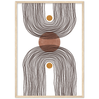 Boho Canvas Wall Art - The Trendy Art