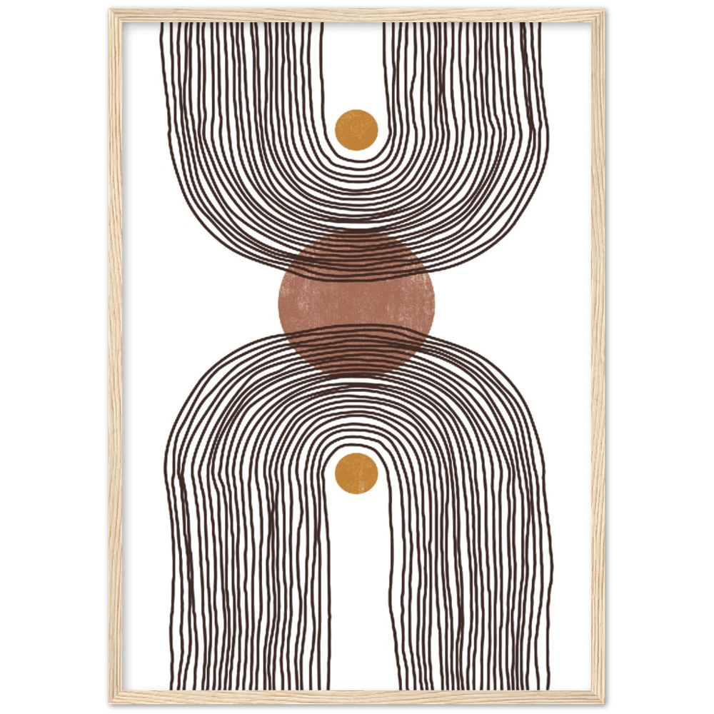 Boho Canvas Wall Art - The Trendy Art