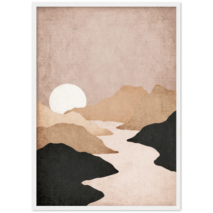 Boho Desert Wall Art - The Trendy Art