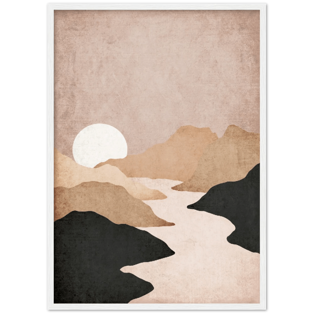 Boho Desert Wall Art - The Trendy Art