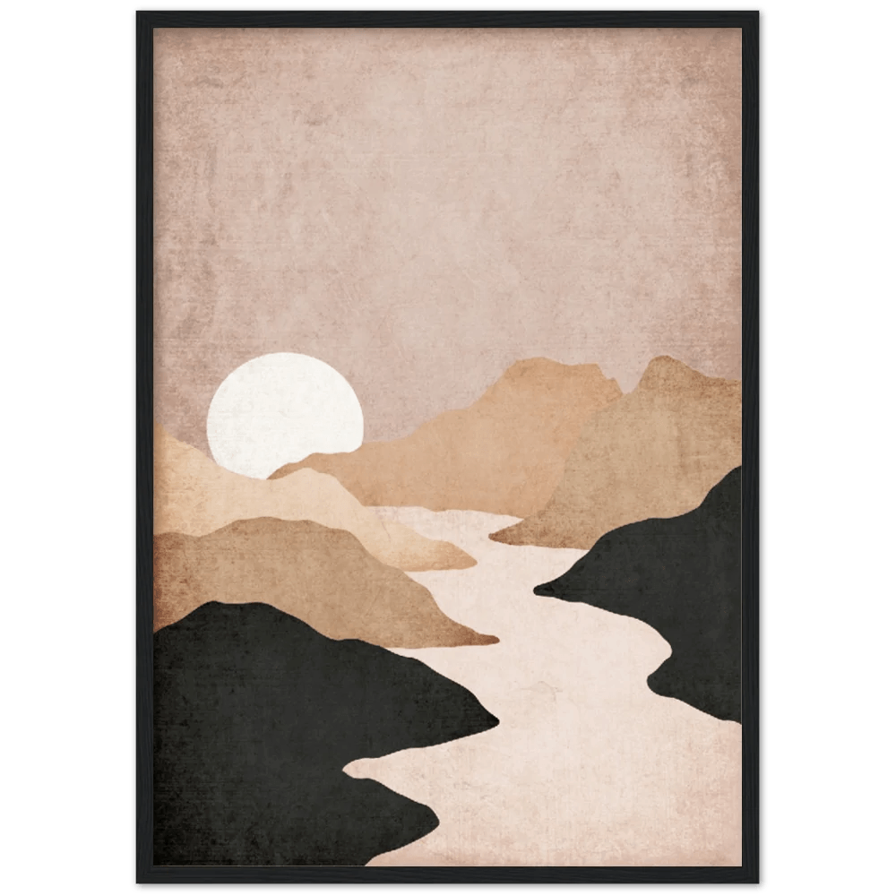 Boho Desert Wall Art - The Trendy Art