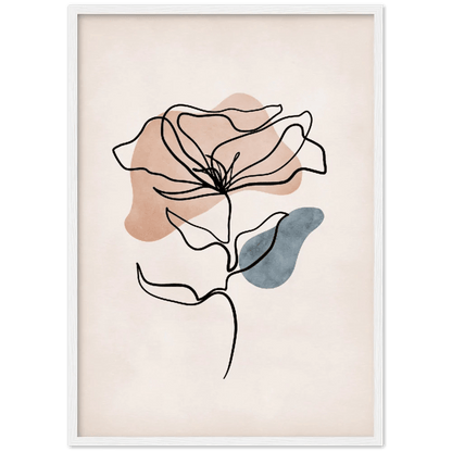 Boho Floral Wall Art - The Trendy Art