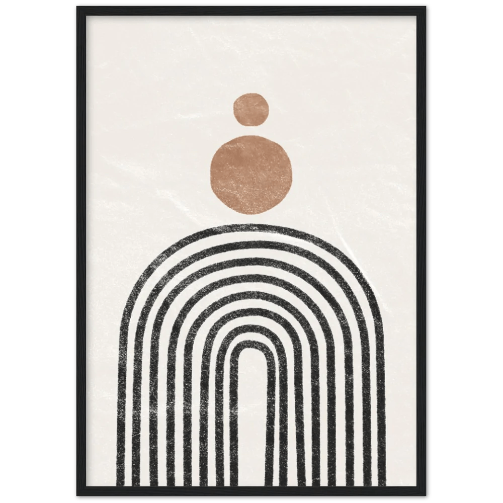 Boho Framed Wall Art - The Trendy Art