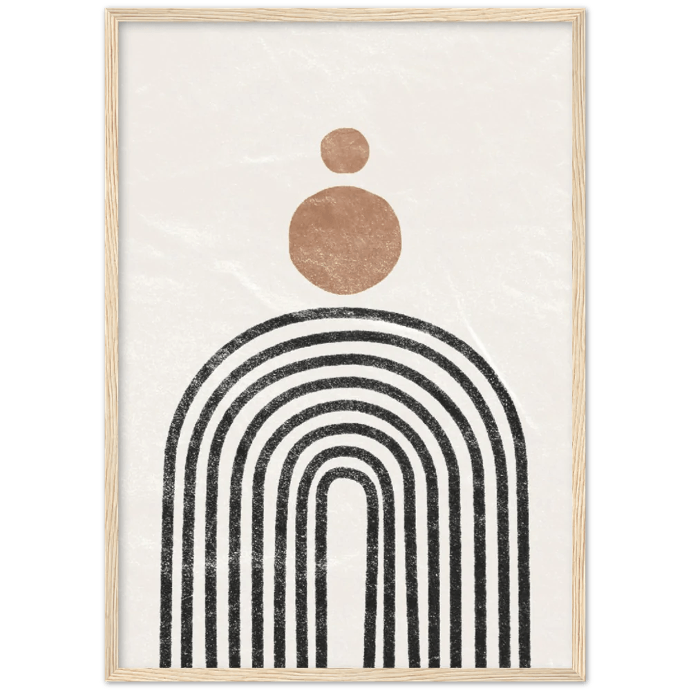 Boho Framed Wall Art - The Trendy Art