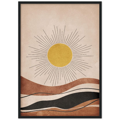 Boho Landscape Wall Art - The Trendy Art