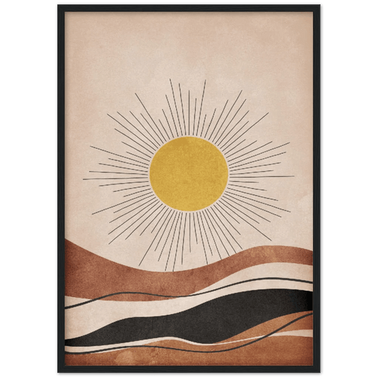 Boho Landscape Wall Art - The Trendy Art