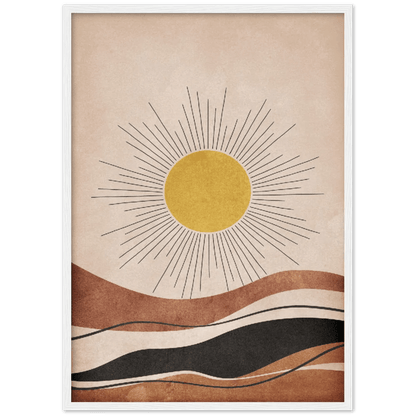 Boho Landscape Wall Art - The Trendy Art