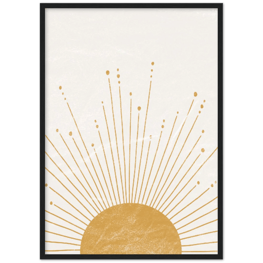 Boho Sun Wall Art - The Trendy Art