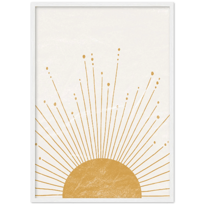 Boho Sun Wall Art - The Trendy Art