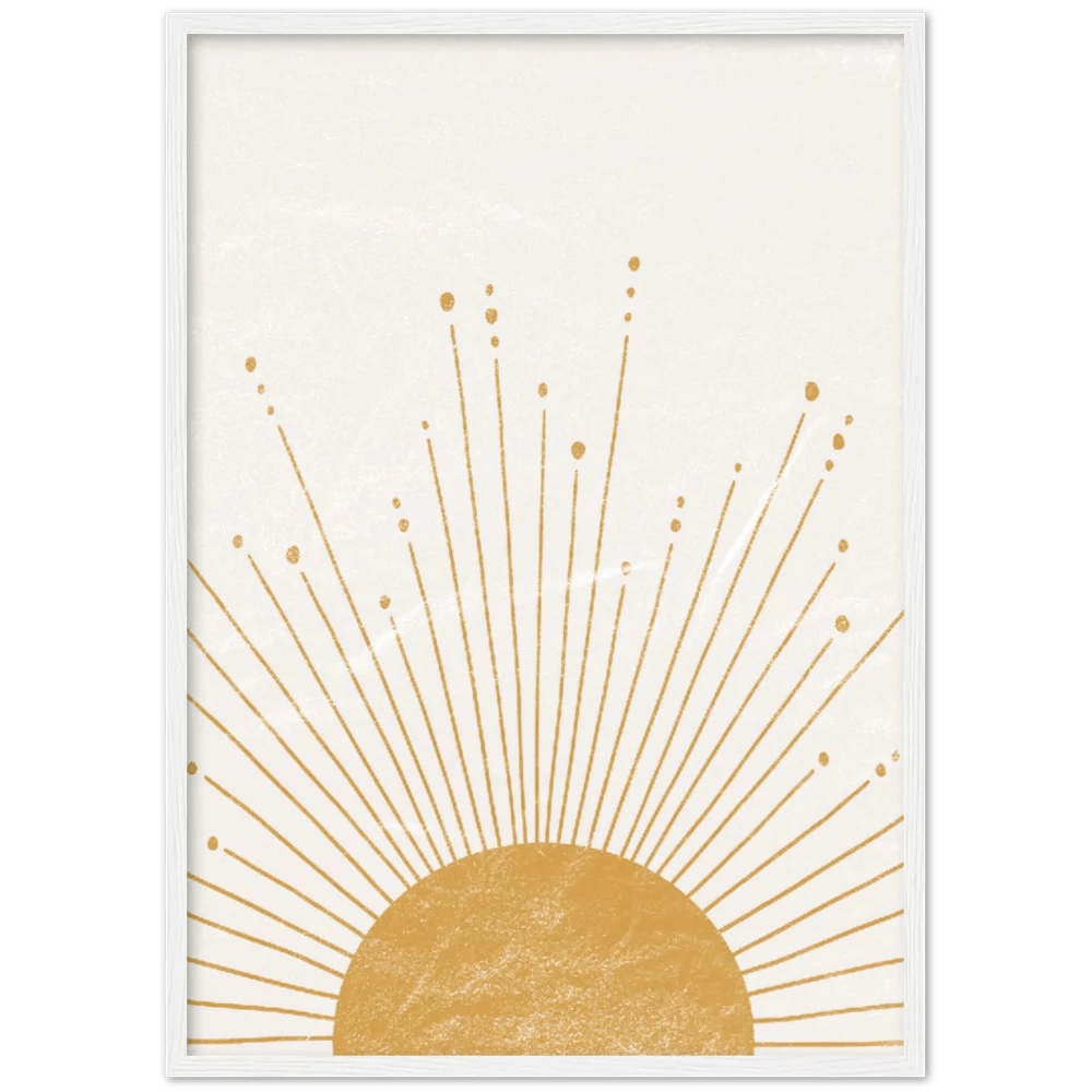 Boho Sun Wall Art - The Trendy Art