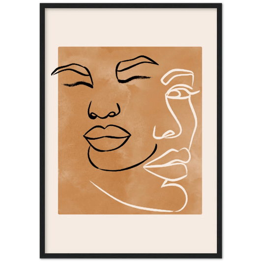 Boho Wall Art Framed - The Trendy Art