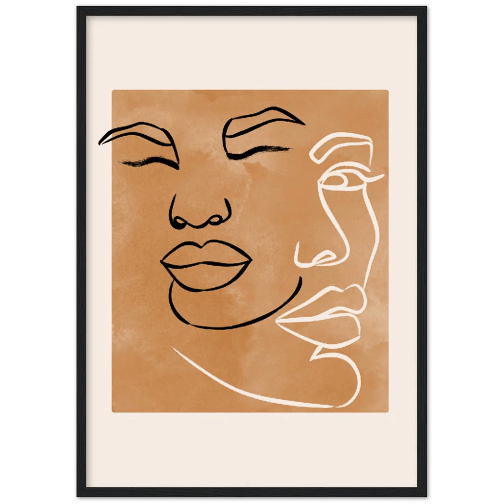 Boho Wall Art Framed - The Trendy Art