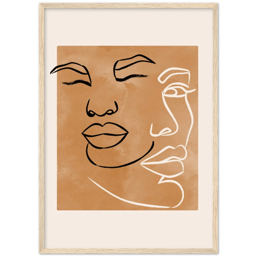 Boho Wall Art Framed - The Trendy Art