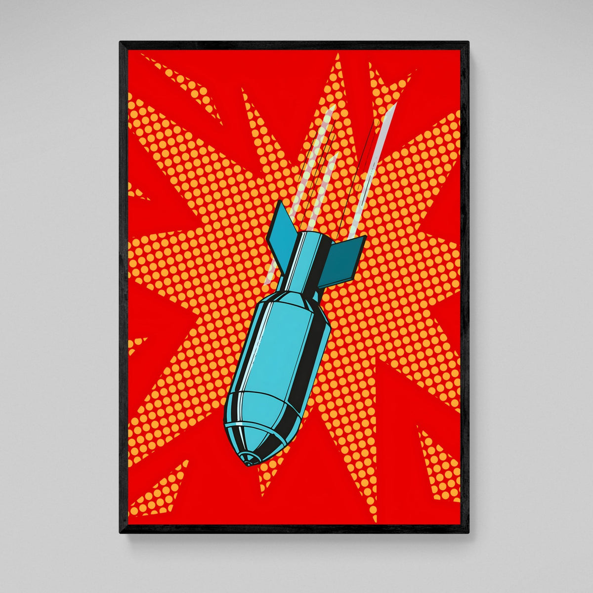 Bomb Pop Art Canvas - The Trendy Art
