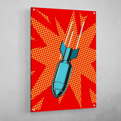 Bomb Pop Art Canvas - The Trendy Art