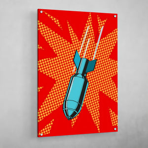 Bomb Pop Art Canvas - The Trendy Art
