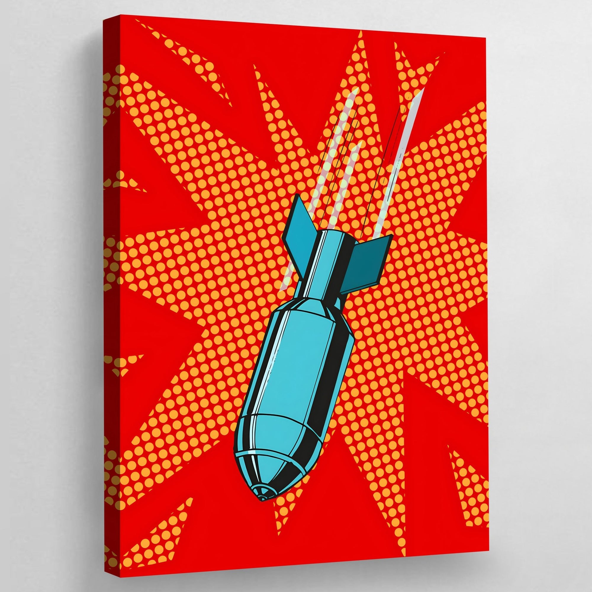 Bomb Pop Art Canvas - The Trendy Art