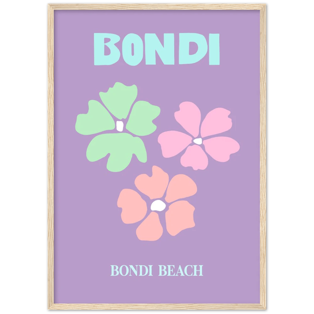 Bondi Retro Wall Art - The Trendy Art