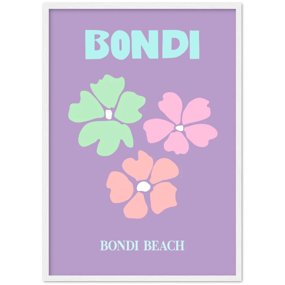Bondi Retro Wall Art - The Trendy Art
