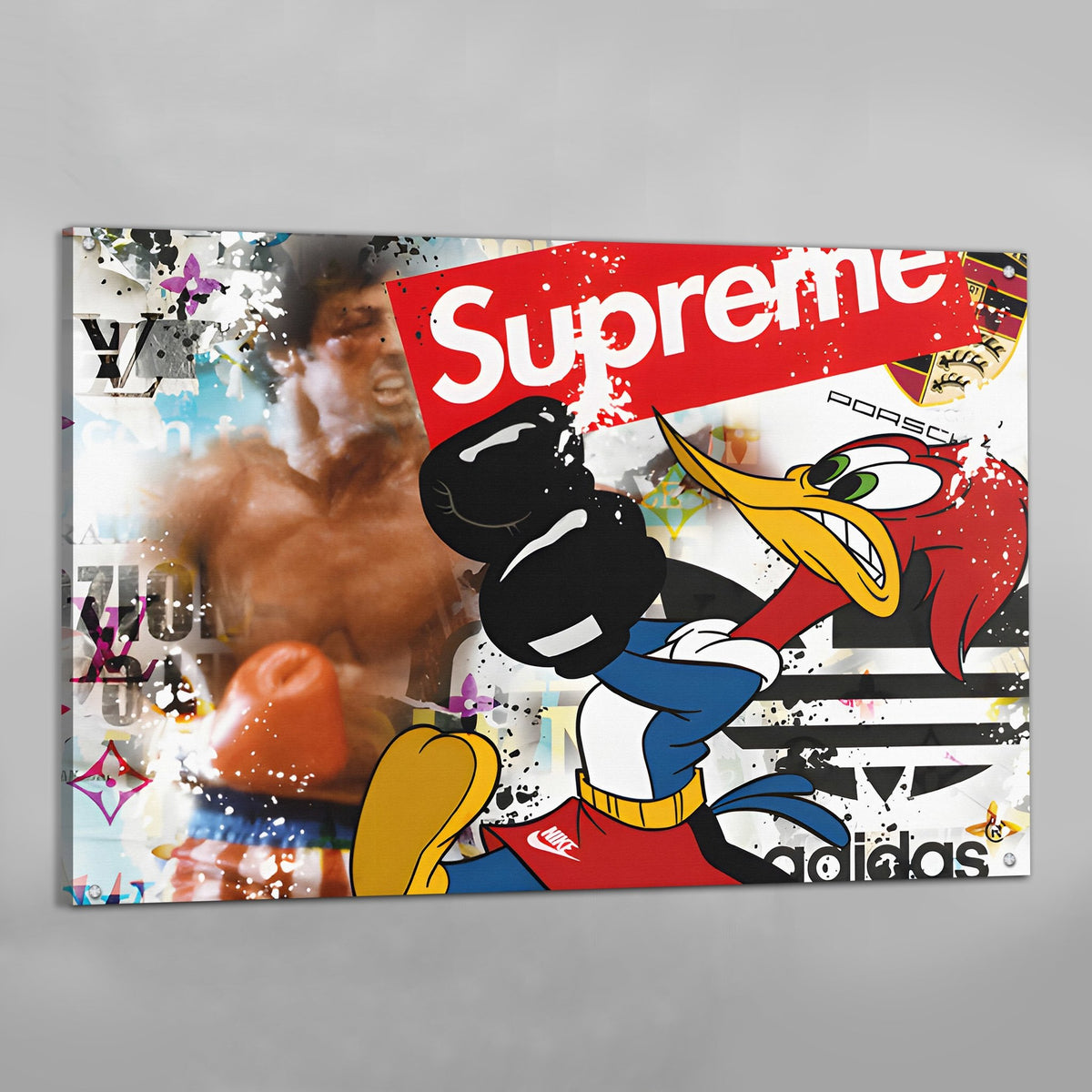 Boxing Artwork - The Trendy Art