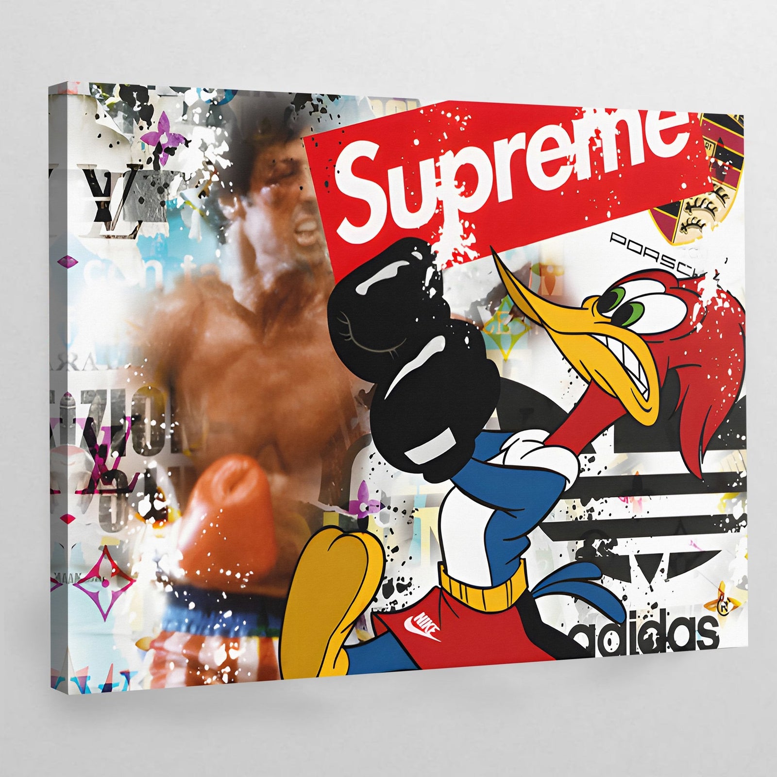 Boxing Artwork - The Trendy Art