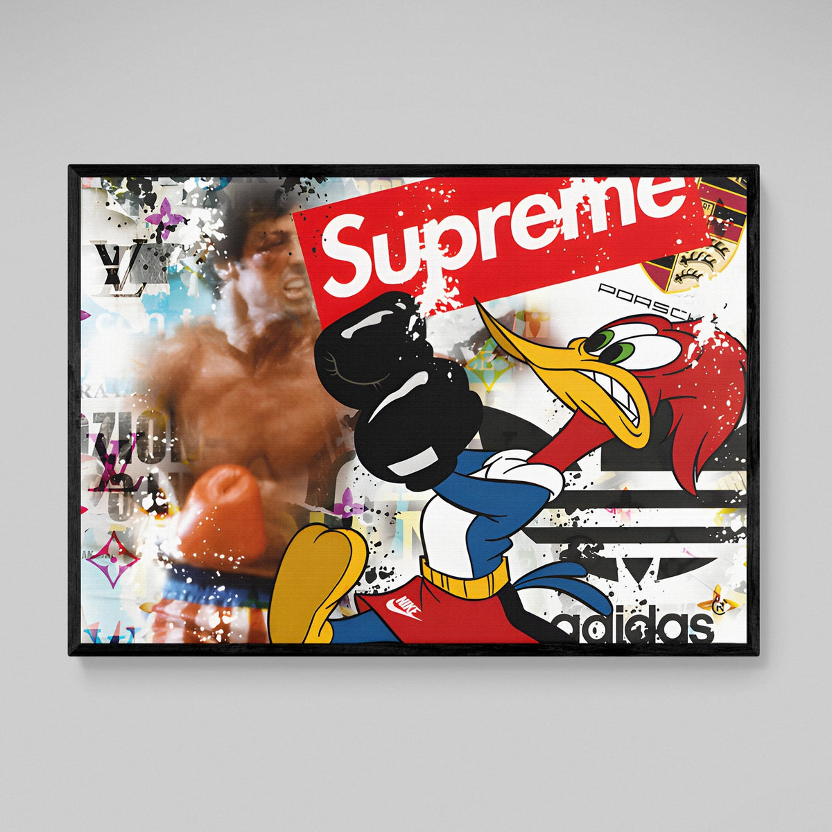 Boxing Artwork - The Trendy Art