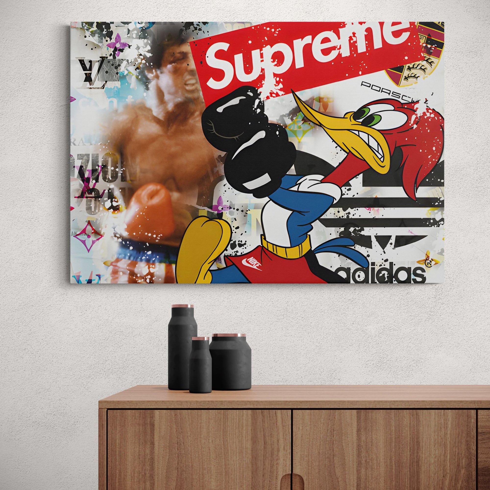 Boxing Artwork - The Trendy Art