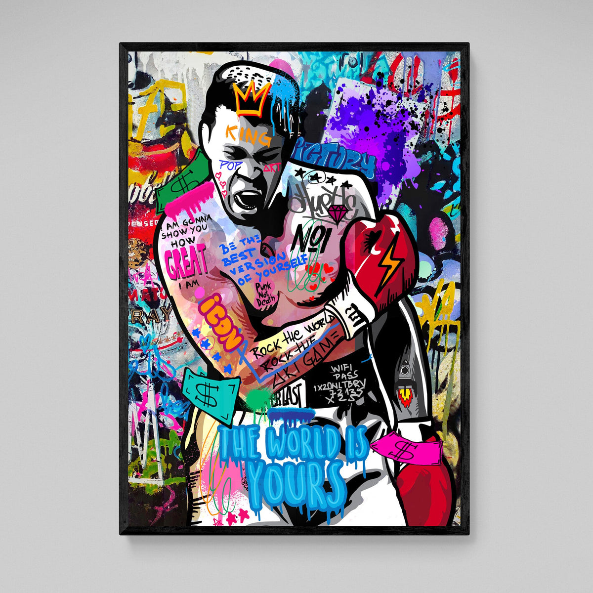 Boxing Wall Art - The Trendy Art