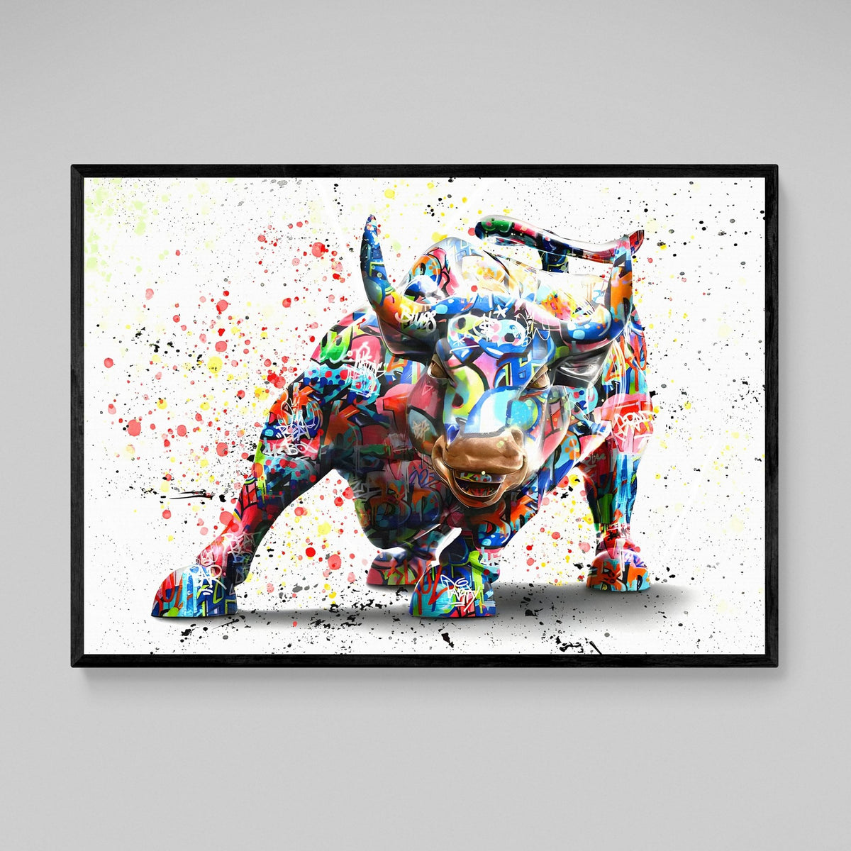 Bull Pop Art - The Trendy Art