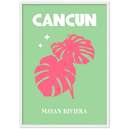 Cancun Retro Wall Art - The Trendy Art