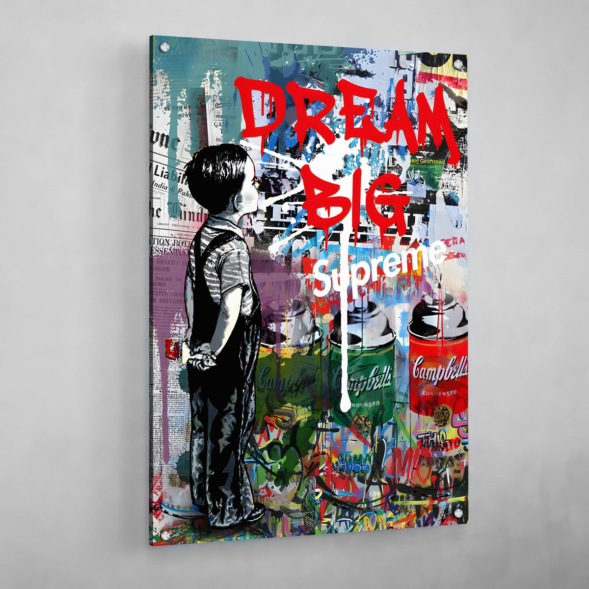 Canvas Graffiti Art - The Trendy Art