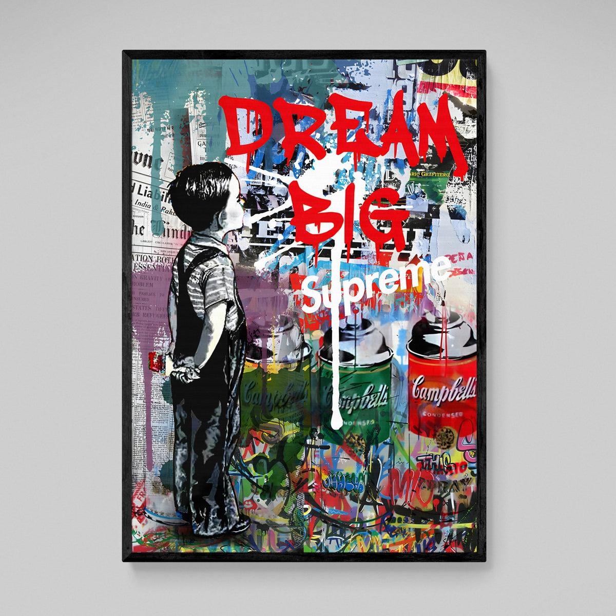 Canvas Graffiti Art - The Trendy Art