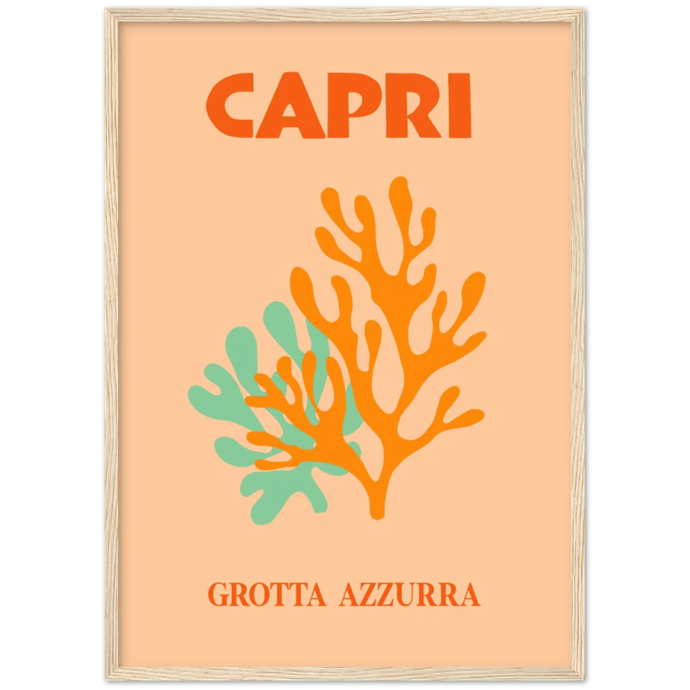 Capri Retro Wall Art - The Trendy Art