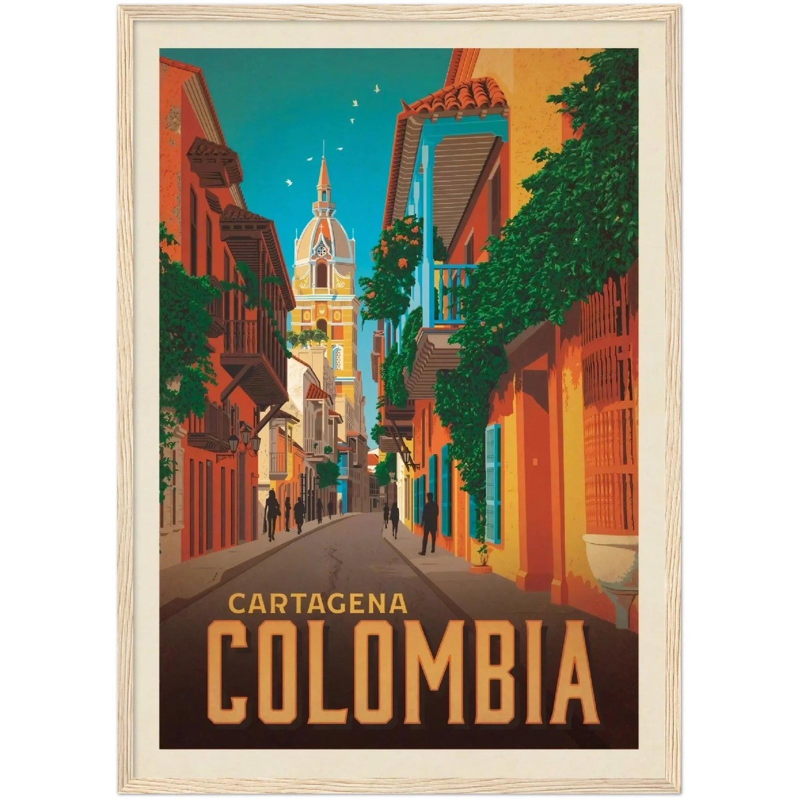 Cartagena Wall Art - The Trendy Art