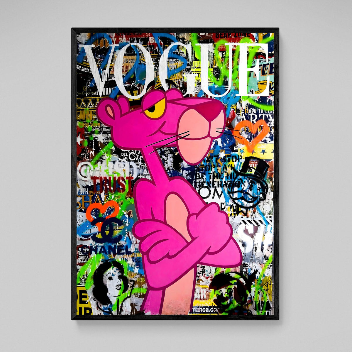 Cartoon Pop Art Canvas - The Trendy Art