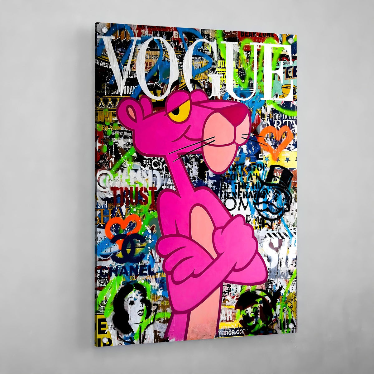 Cartoon Pop Art Canvas - The Trendy Art