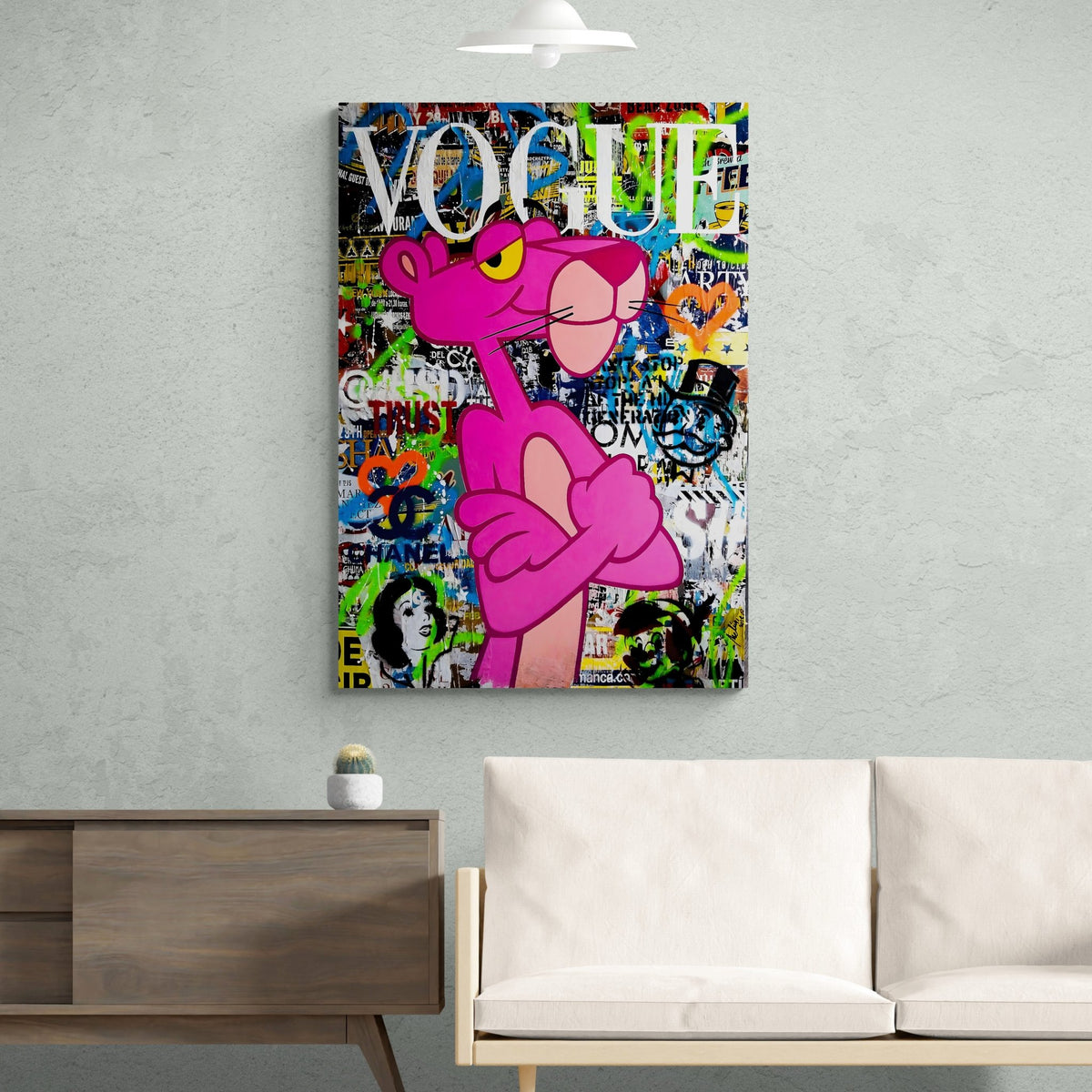 Cartoon Pop Art Canvas - The Trendy Art