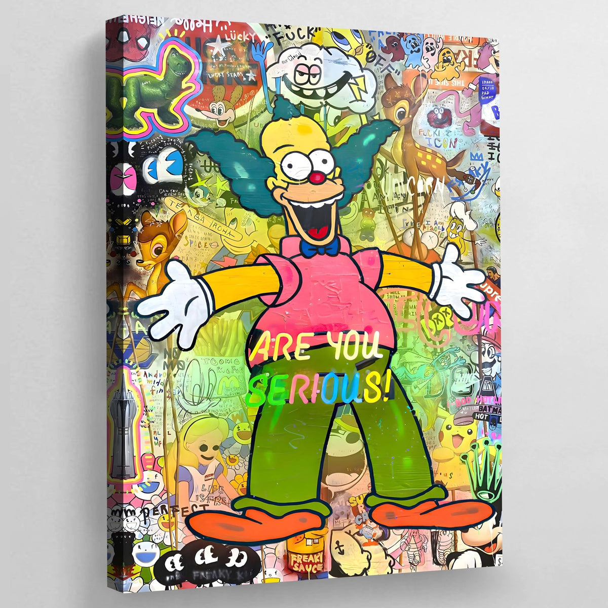 Cartoon Pop Canvas - The Trendy Art