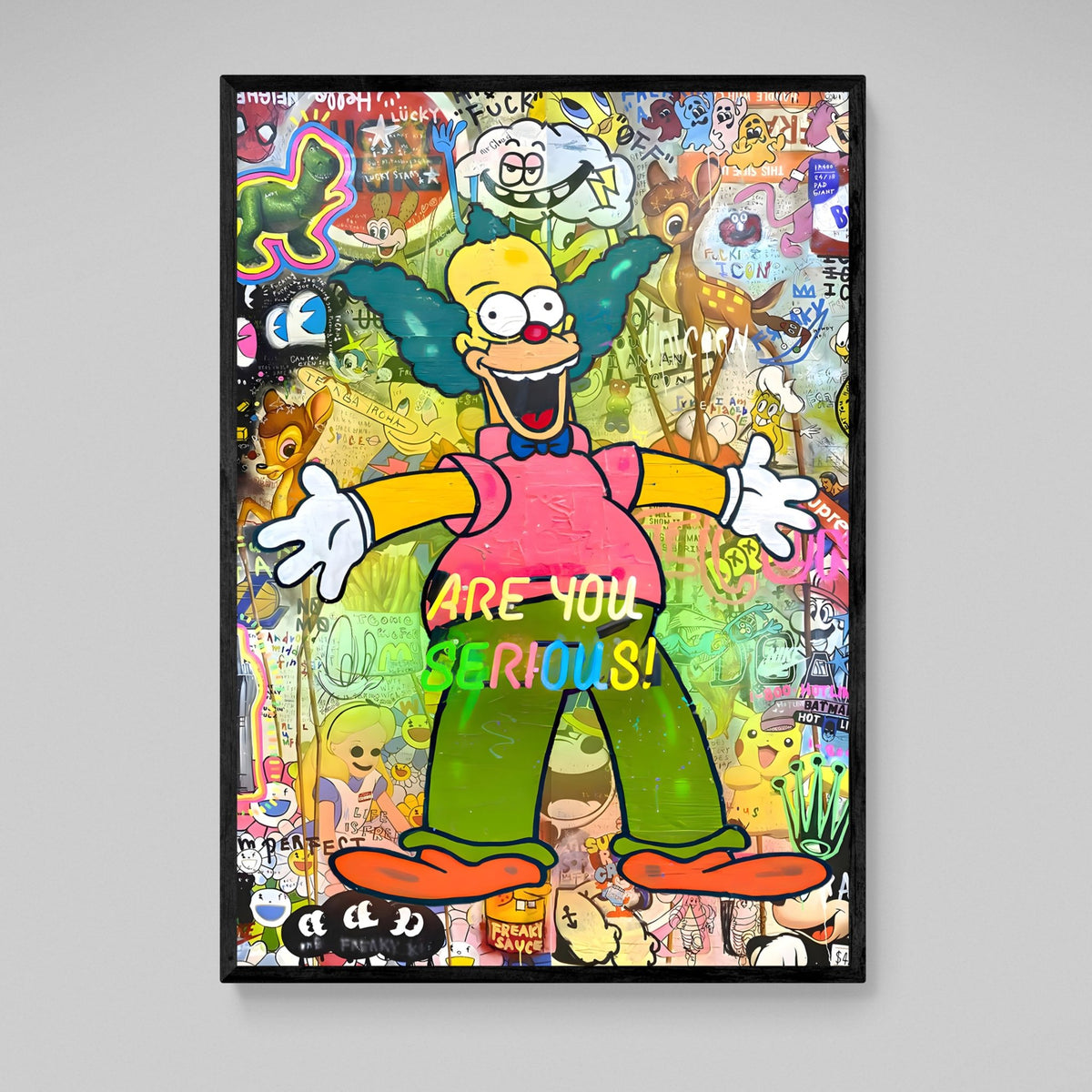 Cartoon Pop Canvas - The Trendy Art