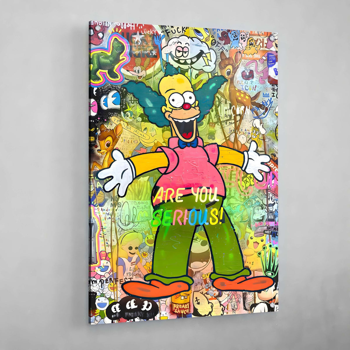 Cartoon Pop Canvas - The Trendy Art