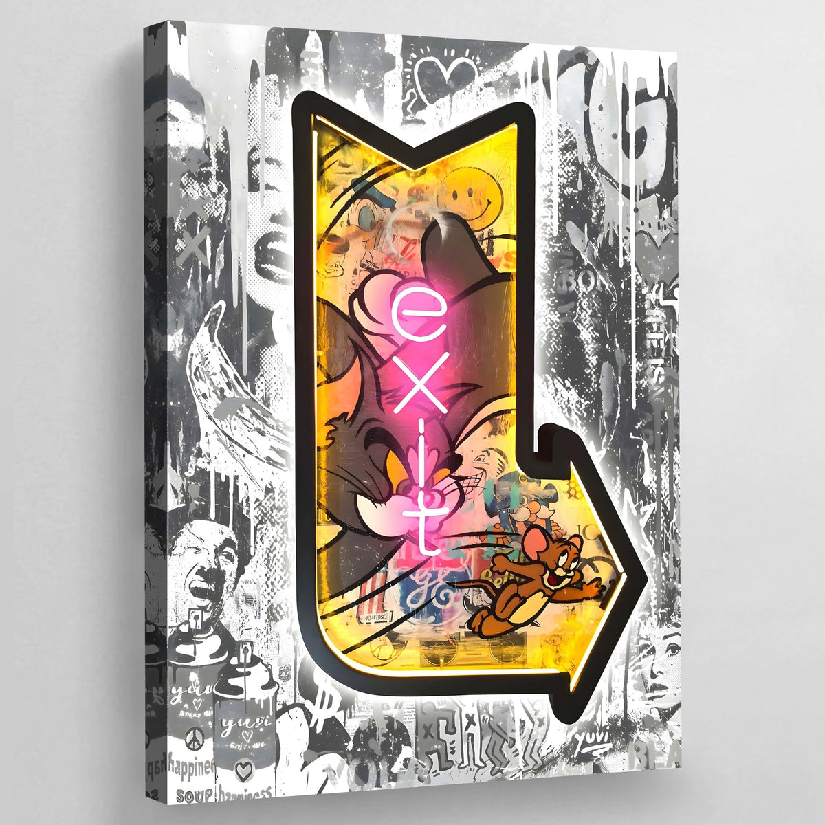 Cartoons Pop Art Canvas - The Trendy Art