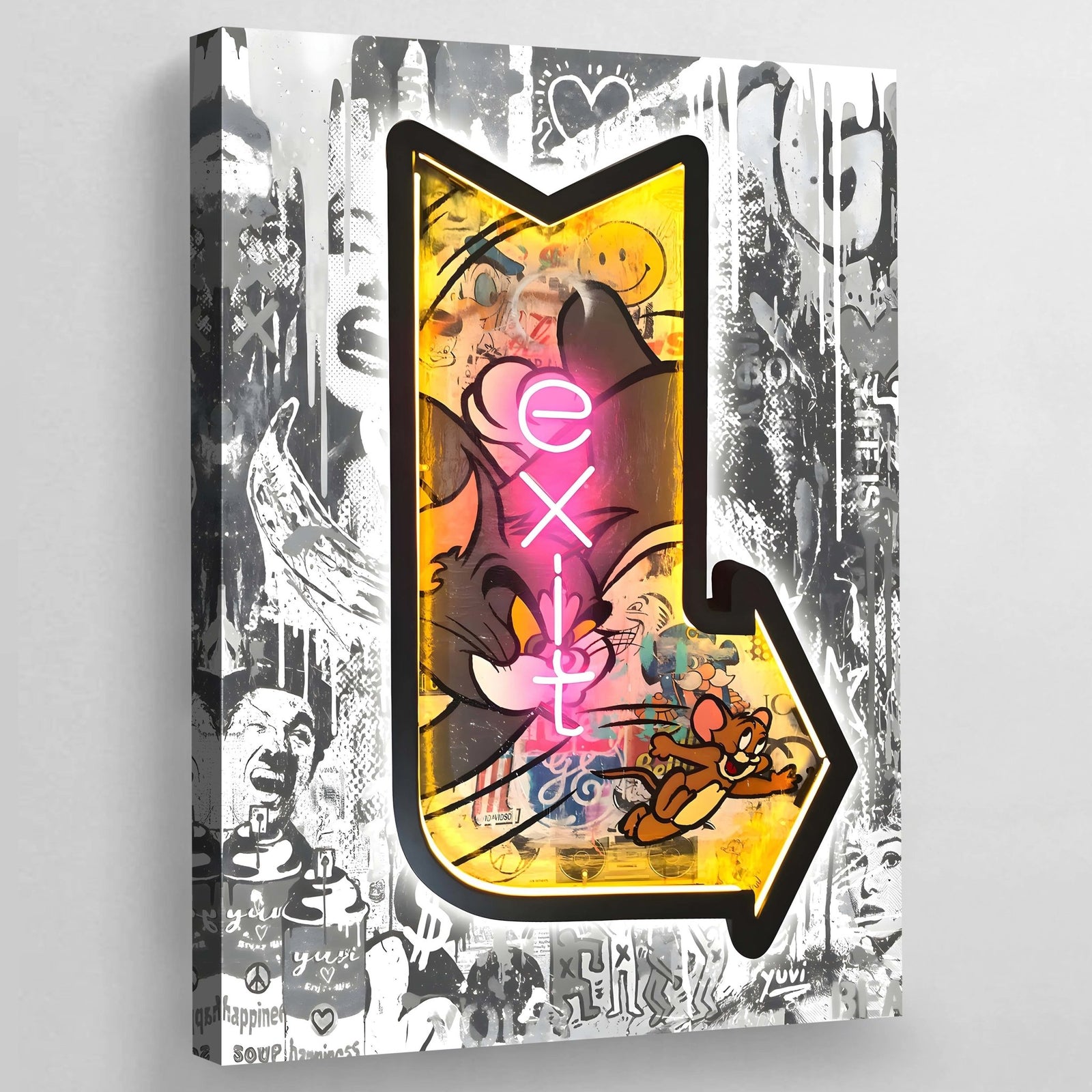 Cartoons Pop Art Canvas - The Trendy Art