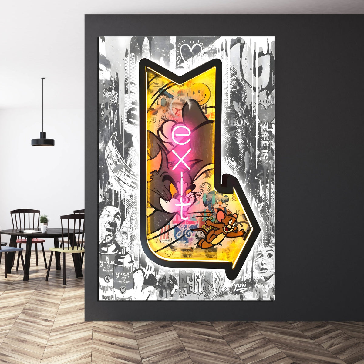Cartoons Pop Art Canvas - The Trendy Art