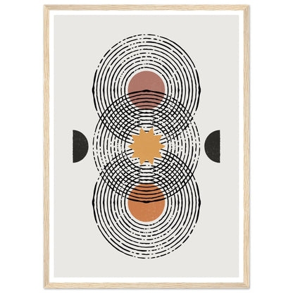 Circles Minimalist Wall Art - The Trendy Art