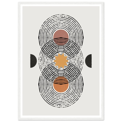 Circles Minimalist Wall Art - The Trendy Art